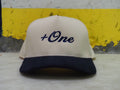 Plus One Hat - Navy brim